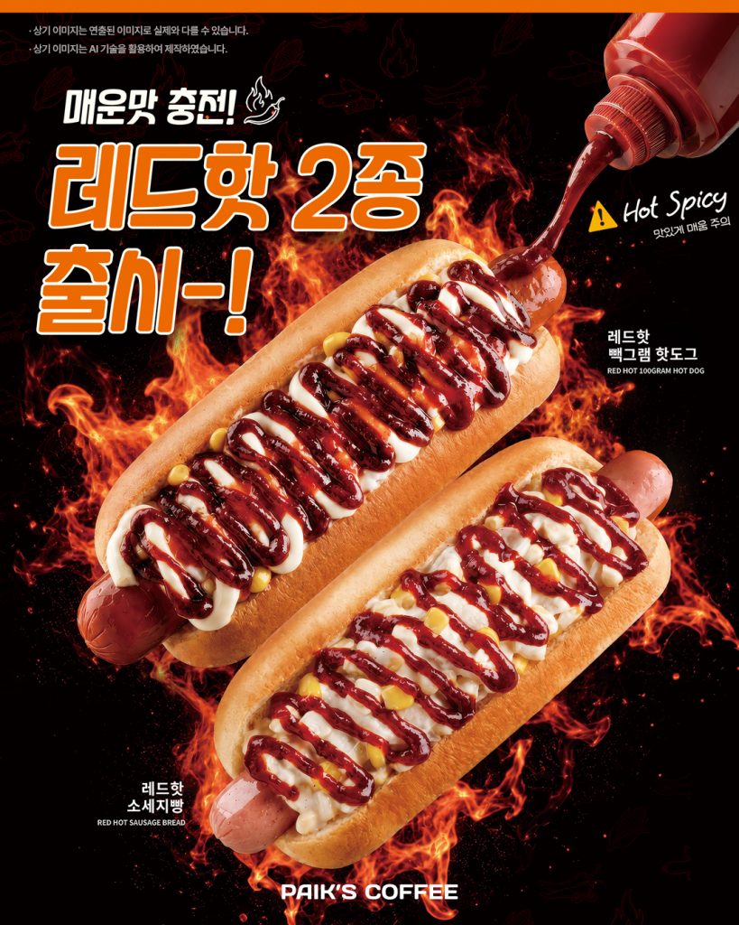 매운맛 충전! 레드핫 디저트 2종 출시